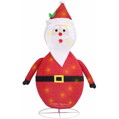 DESIGN IN Décoration De Noël Figurine Père Noël Led Tissu De Luxe 60 Cm - Publicité DESIGN IN Décoration De Noël Figurine Père Noël Led Tissu De Luxe 60 Cm - Publicité