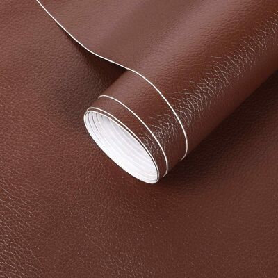 OEM Patch En Cuir Auto-adhésif 40x400 Mm, Marron, Pour Ameublement - Publicité OEM Patch En Cuir Auto-adhésif 40x400 Mm, Marron, Pour Ameublement - Publicité