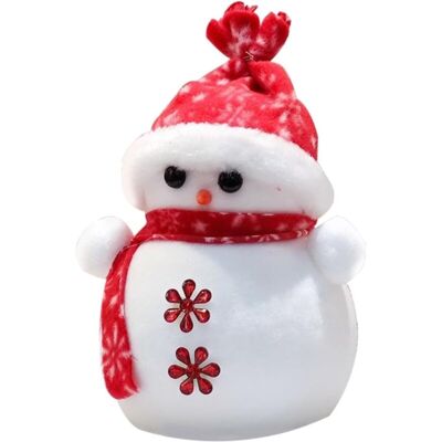 PELTOR Christmas Plush Snowman Doll Tabletop Decorations, Christmas Snowman Ornaments For Home Kitchen Xmas Holiday Party De - Publicité PELTOR Christmas Plush Snowman Doll Tabletop Decorations, Christmas Snowman Ornaments For Home Kitchen Xmas Holiday Party De - Publicité