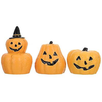 YUDO Lot De 3 Citrouilles Artificielles Pour Décorations D'Halloween - Publicité YUDO Lot De 3 Citrouilles Artificielles Pour Décorations D'Halloween - Publicité