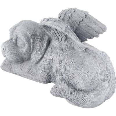 HEAT Statue Commémorative Pour Animal De Compagnie En Résine, Sculpture D'Ange Endormi Pour Jardin, Ornement De Tombe Pour Animal De Compagnie, Chien Ange - Publicité HEAT Statue Commémorative Pour Animal De Compagnie En Résine, Sculpture D'Ange Endormi Pour Jardin, Ornement De Tombe Pour Animal De Compagnie, Chien Ange - Publicité