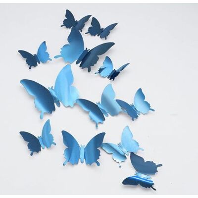 Bunthaus (bleu)24 Pcs Papillon Stickers Muraux, Decoration Papillon Amovibles Papillons Stickers Muraux Mur Art Artisanat Pour La Maison Enfants Chambre De Mariage Décor Pièces Papillon 3d Miroir Mais - Publicité Bunthaus (bleu)24 Pcs Papillon Stickers Muraux, Decoration Papillon Amovibles Papillons Stickers Muraux Mur Art Artisanat Pour La Maison Enfants Chambre De Mariage Décor Pièces Papillon 3d Miroir Mais - Publicité