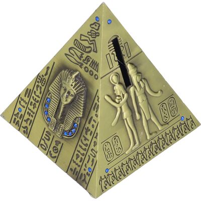 MRTRS Modèle De Pyramide Égyptienne, Grande Pièce Décorative Vintage Classique Et Exquise, Faite À La Main En Bronze Vert. Publicité MRTRS Modèle De Pyramide Égyptienne, Grande Pièce Décorative Vintage Classique Et Exquise, Faite À La Main En Bronze Vert. Publicité