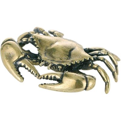 YUDO Figurine De Crabe En Laiton, Ornement Animalier, Décoration Mignonne Pour La Maison Ou Le Bureau, Modèle Kung Fu Tea Pet, Décoration De Table, Petite Statue D'Animal-b - Publicité YUDO Figurine De Crabe En Laiton, Ornement Animalier, Décoration Mignonne Pour La Maison Ou Le Bureau, Modèle Kung Fu Tea Pet, Décoration De Table, Petite Statue D'Animal-b - Publicité