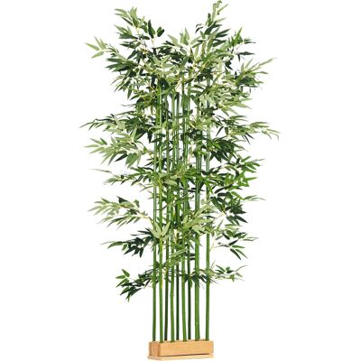 Bambou Artificiel Irovami, Plante Artificielle, Plante Décorative, Aspect Réaliste, Facile D'Entretien, Pour La Maison, 180 Cm De Haut, Vert - Publicité Bambou Artificiel Irovami, Plante Artificielle, Plante Décorative, Aspect Réaliste, Facile D'Entretien, Pour La Maison, 180 Cm De Haut, Vert - Publicité