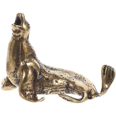 LISATR Ornement Lion De Mer En Laiton, Décoration De Bureau Pour La Maison, Petit Ornement Lion De Mer En Laiton-4.5x2.3x3cm-golden - Publicité LISATR Ornement Lion De Mer En Laiton, Décoration De Bureau Pour La Maison, Petit Ornement Lion De Mer En Laiton-4.5x2.3x3cm-golden - Publicité