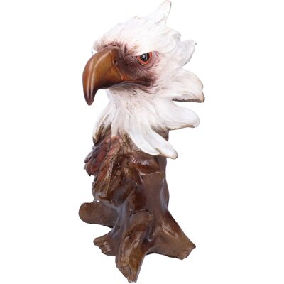 MCKENSA Sculpture D'Animal En Résine, Ornement Décoratif Pour La Maison Ou Le Bureau - Aigle, 26,5 X 17 X 15 Cm - Publicité MCKENSA Sculpture D'Animal En Résine, Ornement Décoratif Pour La Maison Ou Le Bureau - Aigle, 26,5 X 17 X 15 Cm - Publicité