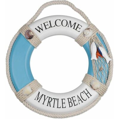 OEM En Bois Nautique Vie Nautique Décoratif Bouée De Sauvetage Bouée Maison Mur Porte Tentures Décor, Plage Décor Bouée De Sauvetage, Signe Piscine Décorations (bleu Clair) - Publicité OEM En Bois Nautique Vie Nautique Décoratif Bouée De Sauvetage Bouée Maison Mur Porte Tentures Décor, Plage Décor Bouée De Sauvetage, Signe Piscine Décorations (bleu Clair) - Publicité