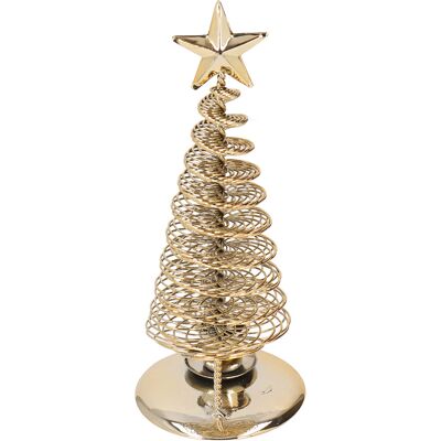 HEAT Sapin De Noël En Métal, Porte-bougies Chauffe-plat, Ornement De Style Arabe Pour La Maison - Publicité HEAT Sapin De Noël En Métal, Porte-bougies Chauffe-plat, Ornement De Style Arabe Pour La Maison - Publicité