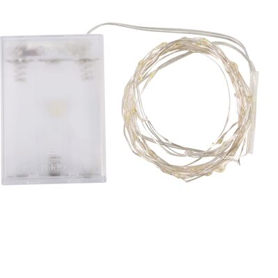 EOSNOW Guirlande Lumineuse Led En Fil De Cuivre Usb, 10m, Décoration Festive, Ornement De Fête, Blanc - Publicité EOSNOW Guirlande Lumineuse Led En Fil De Cuivre Usb, 10m, Décoration Festive, Ornement De Fête, Blanc - Publicité