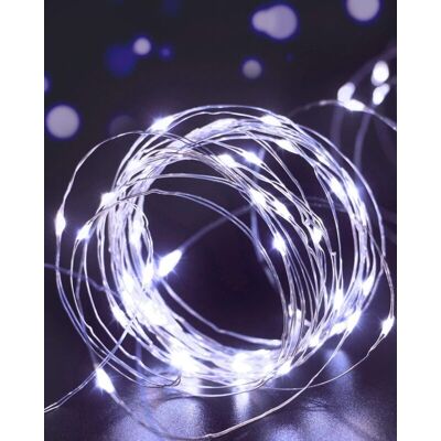 OEM Lot De4 Guirlande Lumineuse, Girlande De Lumière 5m 50led Guirlandes Lumineuses Piles Mini Led Intérieur Girlande De Lumière Decoration Pour Chambre Noël Mariage Soirée Maison Jardin,blanc Froid - Publicité OEM Lot De4 Guirlande Lumineuse, Girlande De Lumière 5m 50led Guirlandes Lumineuses Piles Mini Led Intérieur Girlande De Lumière Decoration Pour Chambre Noël Mariage Soirée Maison Jardin,blanc Froid - Publicité