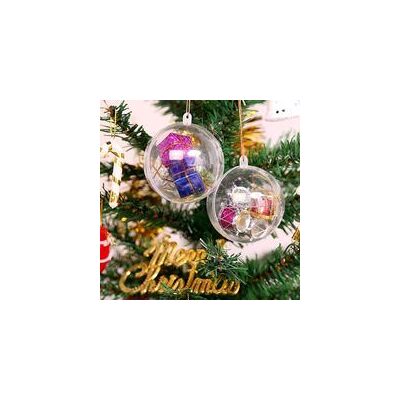 OEM Boules De Noël Transparente 10 Cm, Uten 20 Pcs Acrylique Boules À Remplir En Plastique Idéal Pour Noël Sapin Pâque Anniversaire Mariage Ornements Décoratifs Pour Chambre - Crezuo - Publicité OEM Boules De Noël Transparente 10 Cm, Uten 20 Pcs Acrylique Boules À Remplir En Plastique Idéal Pour Noël Sapin Pâque Anniversaire Mariage Ornements Décoratifs Pour Chambre - Crezuo - Publicité