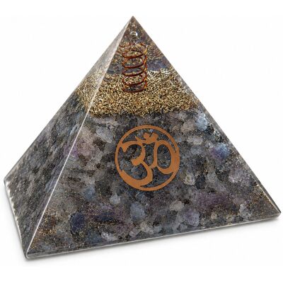 Phoenix Pyramide Orgonite En Agate Bleue Avec Aum 5.5 Cm - Publicité Phoenix Pyramide Orgonite En Agate Bleue Avec Aum 5.5 Cm - Publicité