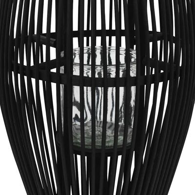 DESIGN IN Bougeoir Suspendu Bambou Noir 60 Cm - Publicité DESIGN IN Bougeoir Suspendu Bambou Noir 60 Cm - Publicité
