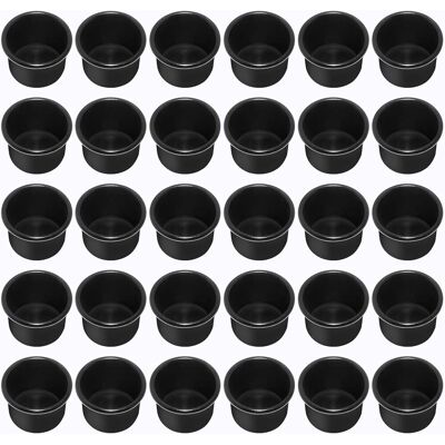 JSSEVN 30 Pièces Mini Bougeoir(30pcs,noir),bougeoir En Métal,bougeoir En Métal Petit,support De Bougies,chandelier Petit,bougeoir De Décoration De Table De Noël - Publicité JSSEVN 30 Pièces Mini Bougeoir(30pcs,noir),bougeoir En Métal,bougeoir En Métal Petit,support De Bougies,chandelier Petit,bougeoir De Décoration De Table De Noël - Publicité