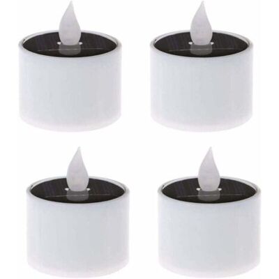 ABYSSE Bougies À Led À Énergie Solaire, Lampes À Bougies Scintillantes Sans Flamme, Étanches, Bougies Chauffe-plat Électroniques, Bougie Pour Noël, Mariage, Anniversaire, Décoration, 6 Pièces - Publicité ABYSSE Bougies À Led À Énergie Solaire, Lampes À Bougies Scintillantes Sans Flamme, Étanches, Bougies Chauffe-plat Électroniques, Bougie Pour Noël, Mariage, Anniversaire, Décoration, 6 Pièces - Publicité