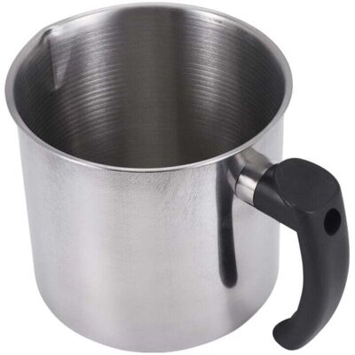 OEM Pot De Coulée Pour Fabrication Bougies Fonte Cire Double Chaudière 44 Oz Pichet Poignée Résistante Chaleur-crezuo - Publicité OEM Pot De Coulée Pour Fabrication Bougies Fonte Cire Double Chaudière 44 Oz Pichet Poignée Résistante Chaleur-crezuo - Publicité