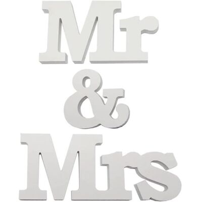 Cellfast Décoration De Mariage Mr & Mrs Lettre En Bois Lettres Mr Et Mrs Decoration Mariage Table Mr Mrs Deco Maison Cadeau Mariage - Publicité Cellfast Décoration De Mariage Mr & Mrs Lettre En Bois Lettres Mr Et Mrs Decoration Mariage Table Mr Mrs Deco Maison Cadeau Mariage - Publicité