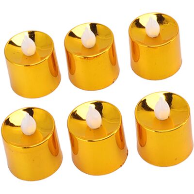 MCKENSA Lot De 12 Bougies Électroniques Led Dorées À L'Électro-dorure, Idéales Pour Noël, Mariages, Anniversaires Et Décorations D'Intérieur. Publicité MCKENSA Lot De 12 Bougies Électroniques Led Dorées À L'Électro-dorure, Idéales Pour Noël, Mariages, Anniversaires Et Décorations D'Intérieur. Publicité