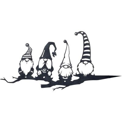 MOXIE Art Gobelin Jardin Arrière-cour Arbres Décoration Statue En Métal Art, Ornement De Pile De Forme De Silhouette Creuse Gobelin Noir - Publicité MOXIE Art Gobelin Jardin Arrière-cour Arbres Décoration Statue En Métal Art, Ornement De Pile De Forme De Silhouette Creuse Gobelin Noir - Publicité