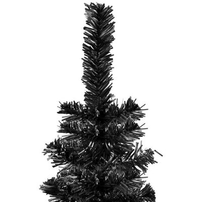 OEM Sapin De Noël - Cuque - 180 Cm - Noir - Pvc Et Acier - Assemblage Requis - Publicité OEM Sapin De Noël - Cuque - 180 Cm - Noir - Pvc Et Acier - Assemblage Requis - Publicité