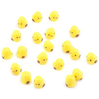 ABYSSE Lot De 20 Mini Poussins Décoratifs, Petits Et Mignons, Entièrement Jaunes, Adorables Poussins Pour La Maison, Les Fêtes, Le Jardin, Le Paysage - Publicité ABYSSE Lot De 20 Mini Poussins Décoratifs, Petits Et Mignons, Entièrement Jaunes, Adorables Poussins Pour La Maison, Les Fêtes, Le Jardin, Le Paysage - Publicité
