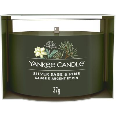 OEM Bougie Yankee Candle Mini Sauge Argentée Et Pin 37 G - Publicité OEM Bougie Yankee Candle Mini Sauge Argentée Et Pin 37 G - Publicité