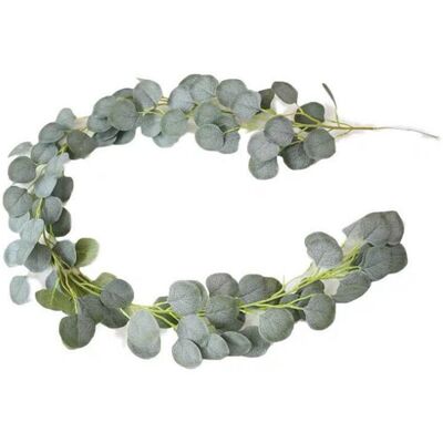 OEM Plante Artificielle Verte, Feuilles D'Eucalyptus Artificielles Suspendues Sur Rotin, Plante Suspendue Artificielle, Pour La Maison, Le Jardin, Les Mariages, Les Fêtes, Décoration Vert Foncé --crezuo - Publicité OEM Plante Artificielle Verte, Feuilles D'Eucalyptus Artificielles Suspendues Sur Rotin, Plante Suspendue Artificielle, Pour La Maison, Le Jardin, Les Mariages, Les Fêtes, Décoration Vert Foncé --crezuo - Publicité