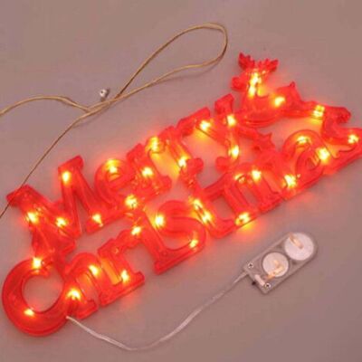 OEM Panneau « Joyeux Noël », Décoration Lumineuse À Piles, Idéale Pour Les Sapins De Noël, Les Couronnes Et Les Décorations De Fêtes Intérieures Et Extérieures - Publicité OEM Panneau « Joyeux Noël », Décoration Lumineuse À Piles, Idéale Pour Les Sapins De Noël, Les Couronnes Et Les Décorations De Fêtes Intérieures Et Extérieures - Publicité