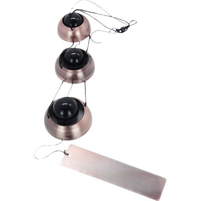 Vision Carillon Éolien À Cinq Cloches Pour Temple, Carillon Éolien Feng Shui D'Intérieur, Carillon Éolien Décoratif Commémoratif - Publicité Vision Carillon Éolien À Cinq Cloches Pour Temple, Carillon Éolien Feng Shui D'Intérieur, Carillon Éolien Décoratif Commémoratif - Publicité