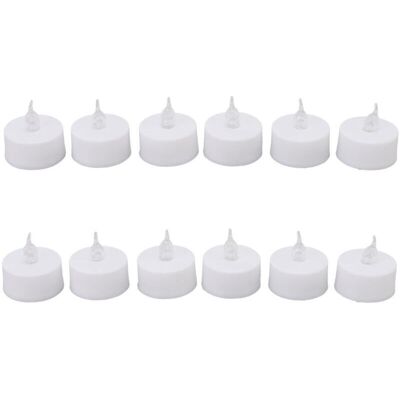 TOOLTEK Jeffergarden 12 Pièces Sans Flamme Led Bougies Chauffe-plat Bougies Avec Couleur Mèche Transparente Halloween Vacances Salle De Fête Ambinece Accessoires - Publicité TOOLTEK Jeffergarden 12 Pièces Sans Flamme Led Bougies Chauffe-plat Bougies Avec Couleur Mèche Transparente Halloween Vacances Salle De Fête Ambinece Accessoires - Publicité