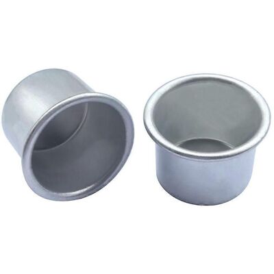 RDTD Lot De 50 Bougeoirs En Aluminium Pour Mariage - Publicité RDTD Lot De 50 Bougeoirs En Aluminium Pour Mariage - Publicité