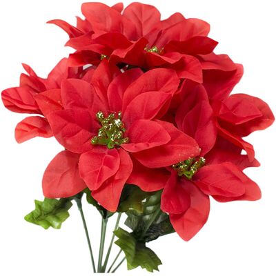 PELTOR Jeffergarden Bouquet De Noël Artificiel Rouge, Accessoire De Spectacle, Décoration De Mariage Pour La Maternelle, Fleur En Soie, Fausse Fleur - Publicité PELTOR Jeffergarden Bouquet De Noël Artificiel Rouge, Accessoire De Spectacle, Décoration De Mariage Pour La Maternelle, Fleur En Soie, Fausse Fleur - Publicité