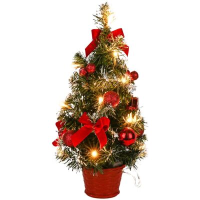 PELTOR Jeffergarden Mini Arbre De Nol Artificiel De Table, 40cm, Décoration De Nol Avec Lumière Led, Décoration Pour Le Jour De Nol - Publicité PELTOR Jeffergarden Mini Arbre De Nol Artificiel De Table, 40cm, Décoration De Nol Avec Lumière Led, Décoration Pour Le Jour De Nol - Publicité