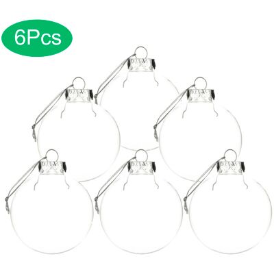 PELTOR Jeffergarden Boule De Noël En Plastique Transparent Pet, Décoration Pour Sapin De Noël - Publicité PELTOR Jeffergarden Boule De Noël En Plastique Transparent Pet, Décoration Pour Sapin De Noël - Publicité