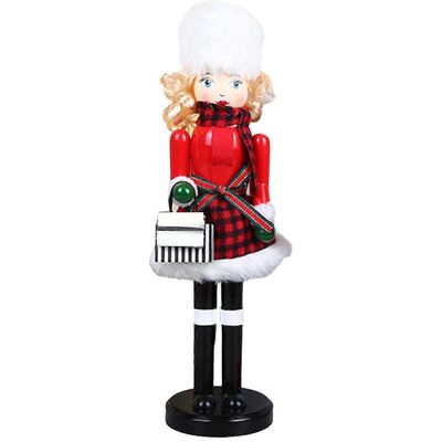FLAMMKRAFT Casse-noisette De Noël En Bois, Décoration Intérieure, Figurine De Casse-noisette De Noël Woodem Mignonne Et Colorée, Type 3 - Publicité FLAMMKRAFT Casse-noisette De Noël En Bois, Décoration Intérieure, Figurine De Casse-noisette De Noël Woodem Mignonne Et Colorée, Type 3 - Publicité