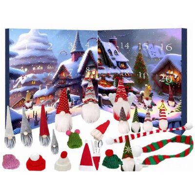 FLAMMKRAFT Calendrier De L'Avent De Noël Avec Des Gnomes Mignons (24 Jours) - Compte À Rebours Jusqu'à Noël - Décorations Pour La Maison Et Les Fêtes - Publicité FLAMMKRAFT Calendrier De L'Avent De Noël Avec Des Gnomes Mignons (24 Jours) - Compte À Rebours Jusqu'à Noël - Décorations Pour La Maison Et Les Fêtes - Publicité