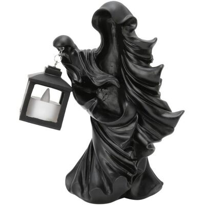 Cellfast Garosa Statue De Jardin Lanterne De Statue De Sculpture De Sorcière En Résine D'Ornement D'Halloween À Led Pour Les Festivals De - Publicité Cellfast Garosa Statue De Jardin Lanterne De Statue De Sculpture De Sorcière En Résine D'Ornement D'Halloween À Led Pour Les Festivals De - Publicité