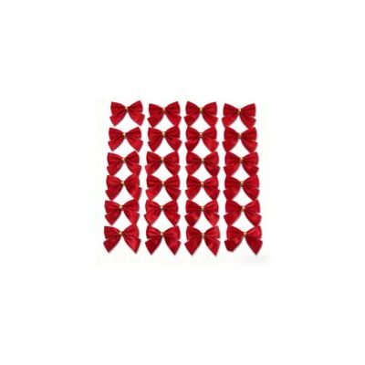 OEM Nœuds En Velours Rouge – Décoration Pour Sapin De Noël – Cadeaux De Noël – Arts Créatifs - 24 Pièces - Crezuo - Publicité OEM Nœuds En Velours Rouge – Décoration Pour Sapin De Noël – Cadeaux De Noël – Arts Créatifs - 24 Pièces - Crezuo - Publicité