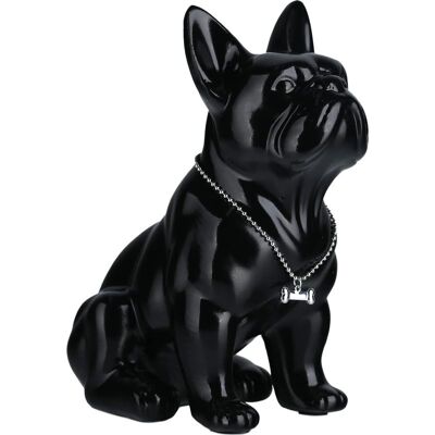 Vision Statue De Bouledogue Français En Résine, Sculpture Décorative Pour La Maison Et Le Bureau, Art Moderne (23 Cm, Noir) - Publicité Vision Statue De Bouledogue Français En Résine, Sculpture Décorative Pour La Maison Et Le Bureau, Art Moderne (23 Cm, Noir) - Publicité