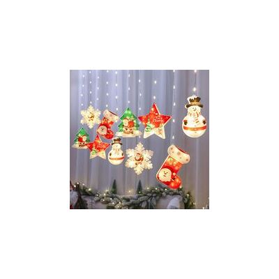 OEM Guirlande Lumineuse Led Décorative De Noël À Suspendre, Fonctionnant Sur Piles, Pour Décorer Votre Maison Ou Vos Fêtes - Usb - Publicité OEM Guirlande Lumineuse Led Décorative De Noël À Suspendre, Fonctionnant Sur Piles, Pour Décorer Votre Maison Ou Vos Fêtes - Usb - Publicité