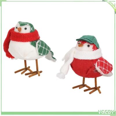 OEM Ornement D'Oiseaux Debout - Fafeicy - Mignon - Coton - Polyester - 2 Pièces - Publicité OEM Ornement D'Oiseaux Debout - Fafeicy - Mignon - Coton - Polyester - 2 Pièces - Publicité