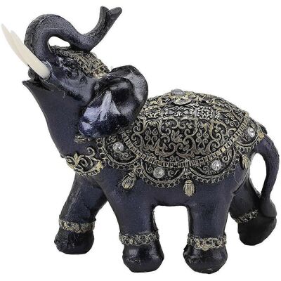 FLAMMKRAFT Figurine D'Éléphant En Résine Feng Shui, Symbole De Richesse Et De Chance, Ornement Décoratif Pour La Maison. Publicité FLAMMKRAFT Figurine D'Éléphant En Résine Feng Shui, Symbole De Richesse Et De Chance, Ornement Décoratif Pour La Maison. Publicité