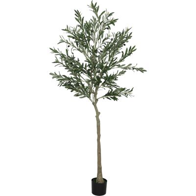 Generic Olivier Artificiel 180 Cm Plante Artificielle Intérieur, Décoration Pour Maison, Bureau, Salon, Chambre - Publicité Generic Olivier Artificiel 180 Cm Plante Artificielle Intérieur, Décoration Pour Maison, Bureau, Salon, Chambre - Publicité