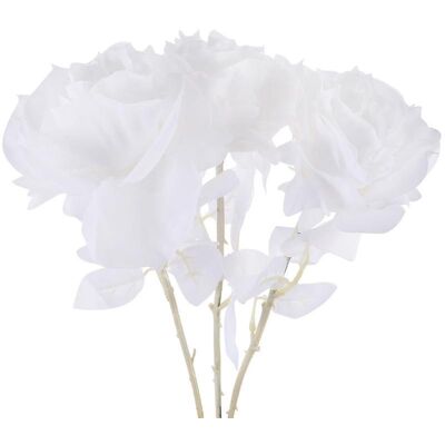 YUDO Lot De 3 Roses Artificielles Pour Décoration D'Halloween - Publicité YUDO Lot De 3 Roses Artificielles Pour Décoration D'Halloween - Publicité