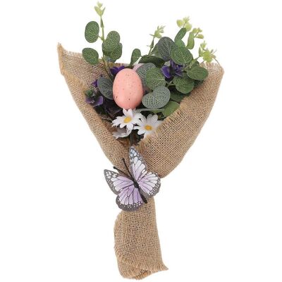 FLAMMKRAFT Bouquet De Décorations D'Œufs De Pâques Réalistes Et Multifonctionnels Avec Lumières Led, Fait Main En Mousse Et Plastique. Publicité FLAMMKRAFT Bouquet De Décorations D'Œufs De Pâques Réalistes Et Multifonctionnels Avec Lumières Led, Fait Main En Mousse Et Plastique. Publicité