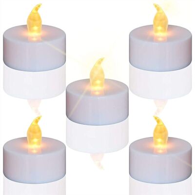 BRINSEA Bougies Led, Paquet De 24 Bougies Chauffe-plat Led Cr2032 Bougies Chauffe-plat Sans Parfum Sans Flamme (jaune Chaud) - Publicité BRINSEA Bougies Led, Paquet De 24 Bougies Chauffe-plat Led Cr2032 Bougies Chauffe-plat Sans Parfum Sans Flamme (jaune Chaud) - Publicité