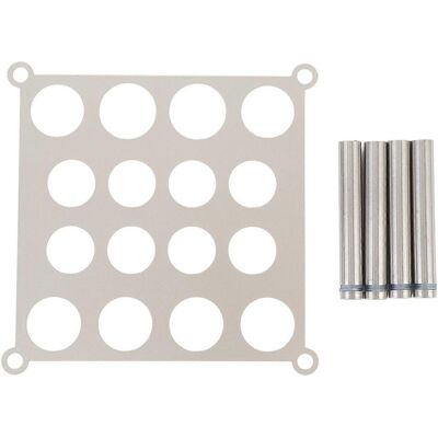 FLAMMKRAFT Support À Quatre Pieds En Métal Pour La Fabrication De Pièces D'Échecs, Compatible Avec Les Modèles D'Échecs Internationaux En Silicone. Publicité FLAMMKRAFT Support À Quatre Pieds En Métal Pour La Fabrication De Pièces D'Échecs, Compatible Avec Les Modèles D'Échecs Internationaux En Silicone. Publicité