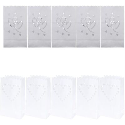 FATRD 30 Sachets Pour Bougies En Forme De Cœur - Publicité FATRD 30 Sachets Pour Bougies En Forme De Cœur - Publicité