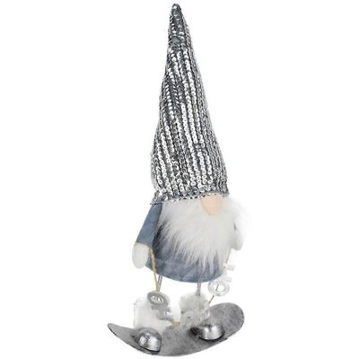 RDTD Poupée Gnome De Ski Scintillante, Figurine Ornementale En Peluche, Décoration De Noël Pour Fêtes - Publicité RDTD Poupée Gnome De Ski Scintillante, Figurine Ornementale En Peluche, Décoration De Noël Pour Fêtes - Publicité